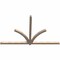 Ekena Millwork Redmond Smooth Timber Gable Bracket, Douglas Fir, 108"W x 68"H x 3 1/2"D x 3 1/2"F, 15/12 Pitch GBW108X68X0404RED00SDF - alternate 5